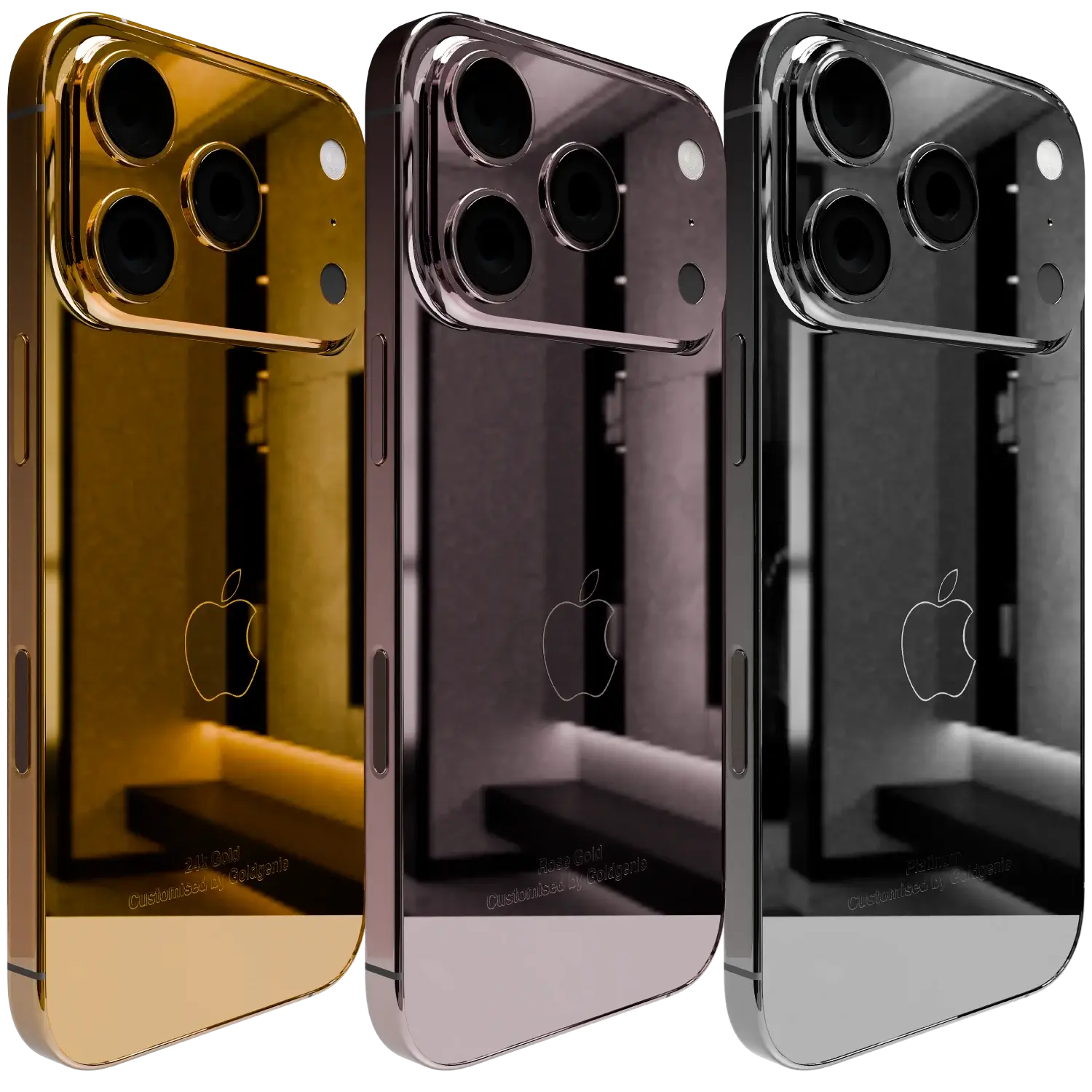 The New iPhone 17 Pro Pro Max 24k Gold Rose Gold Platinum