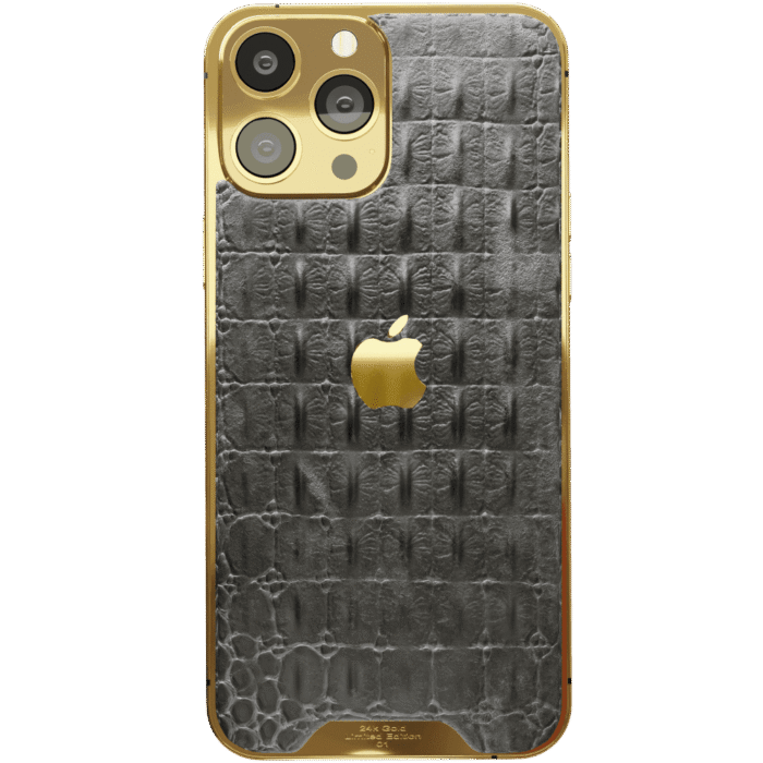 Black Croc Leather iPhone 15 Pro Pro Max min.png