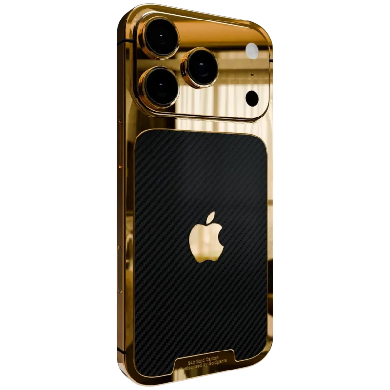 24K Gold Carbon iPhone 17.webp